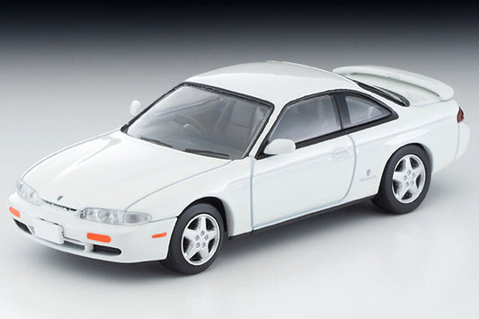 Mô hình xe Tomyca Limited Vintage TLV 1:64 Nissan Silvia K's TypeS (white) 1994 model | LV-N313a