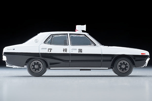 Mô hình xe Tomyca Limited Vintage TLV 1:64 Nissan Skyline 2000GT Patrol Car (Metropolitan Police Department) 1976 model | LV-N315a
