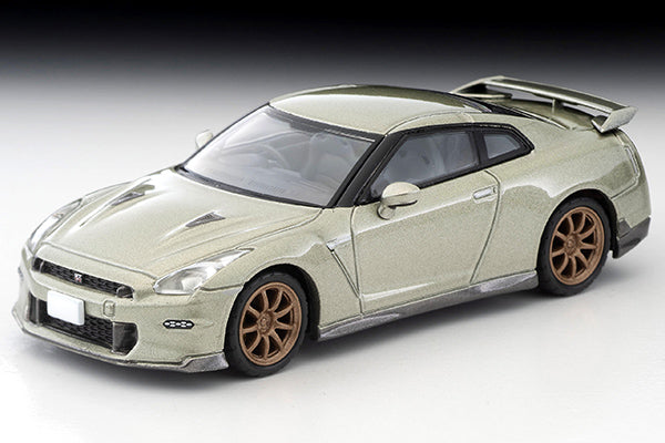 Mô hình xe Tomyca Limited Vintage TLV 1:64 NISSAN GT-R Premium Edition T-spec 2024 model (Millennium Jade) | LV-N316a