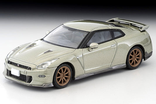 Mô hình xe Tomyca Limited Vintage TLV 1:64 NISSAN GT-R Premium Edition T-spec 2024 model (Millennium Jade) | LV-N316a