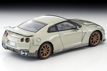 Mô hình xe Tomyca Limited Vintage TLV 1:64 NISSAN GT-R Premium Edition T-spec 2024 model (Millennium Jade) | LV-N316a