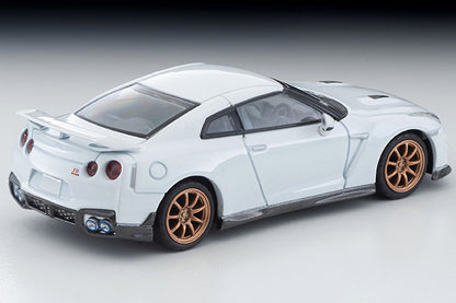 Mô hình xe Tomyca Limited Vintage TLV 1:64 NISSAN GT-R Premium edition T-spec 2024 model (white) | LV-N316c