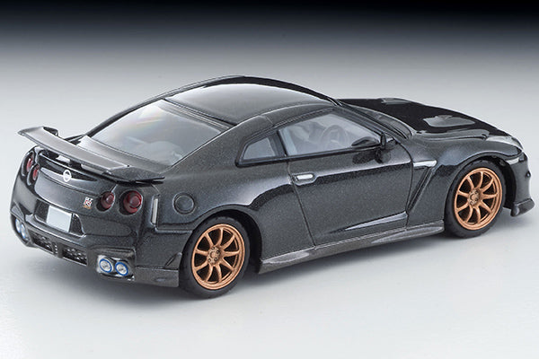 Mô hình xe Tomyca Limited Vintage TLV 1:64 NISSAN GT-R Premium edition T-spec 2024 model (black) | LV-N316d