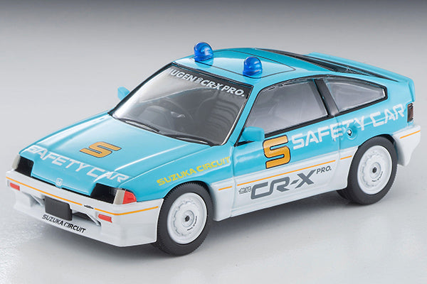 Mô hình xe Tomyca Limited Vintage TLV 1:64 Honda Ballade Sports CR-X MUGEN CR-X PRO Suzuka Circuit Safety Car (light blue/white) | LV-N318a
