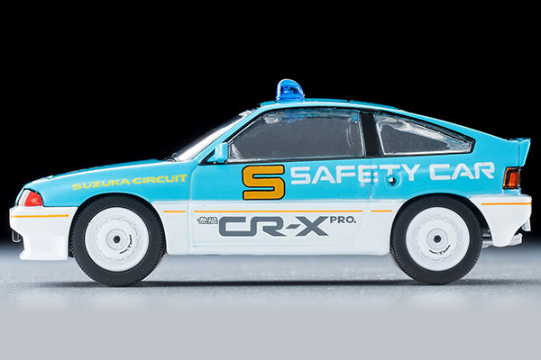 Mô hình xe Tomyca Limited Vintage TLV 1:64 Honda Ballade Sports CR-X MUGEN CR-X PRO Suzuka Circuit Safety Car (light blue/white) | LV-N318a