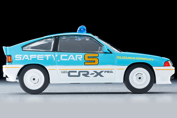 Mô hình xe Tomyca Limited Vintage TLV 1:64 Honda Ballade Sports CR-X MUGEN CR-X PRO Suzuka Circuit Safety Car (light blue/white) | LV-N318a