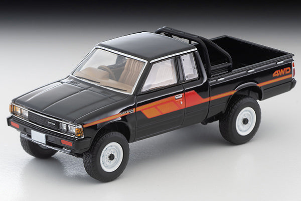 Mô hình xe Tomyca Limited Vintage TLV 1:64 Datsun Truck 4WD King Cab AD (Black) | LV-N320a
