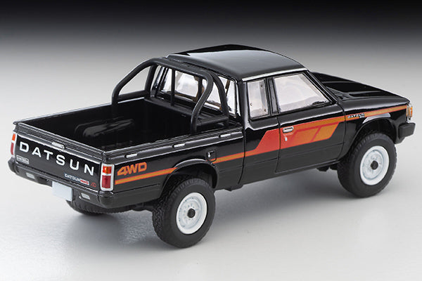 Mô hình xe Tomyca Limited Vintage TLV 1:64 Datsun Truck 4WD King Cab AD (Black) | LV-N320a