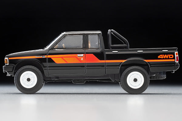 Mô hình xe Tomyca Limited Vintage TLV 1:64 Datsun Truck 4WD King Cab AD (Black) | LV-N320a