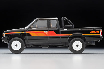 Mô hình xe Tomyca Limited Vintage TLV 1:64 Datsun Truck 4WD King Cab AD (Black) | LV-N320a
