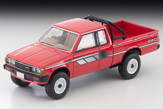 Mô hình xe Tomyca Limited Vintage TLV 1:64 Datsun Truck 4WD King Cab AD (red) | LV-N320b