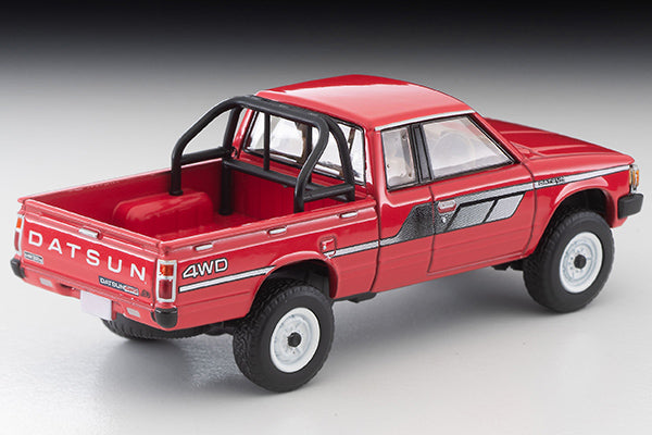 Mô hình xe Tomyca Limited Vintage TLV 1:64 Datsun Truck 4WD King Cab AD (red) | LV-N320b