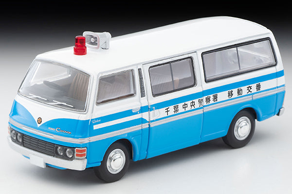 Mô hình xe Tomyca Limited Vintage TLV 1:64 Nissan Caravan Mobile Police Box | LV-N324a