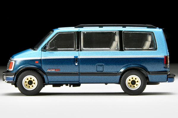 Mô hình xe Tomyca Limited Vintage TLV 1:64 Chevrolet Astro LT AWD (light blue/navy) 1994 model | LV-N325b
