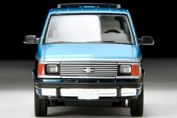 Mô hình xe Tomyca Limited Vintage TLV 1:64 Chevrolet Astro LT AWD (light blue/navy) 1994 model | LV-N325b