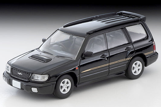 Mô hình xe Tomyca Limited Vintage TLV 1:64 Subaru Forester S/tb (black) 1997 model | LV-N327a