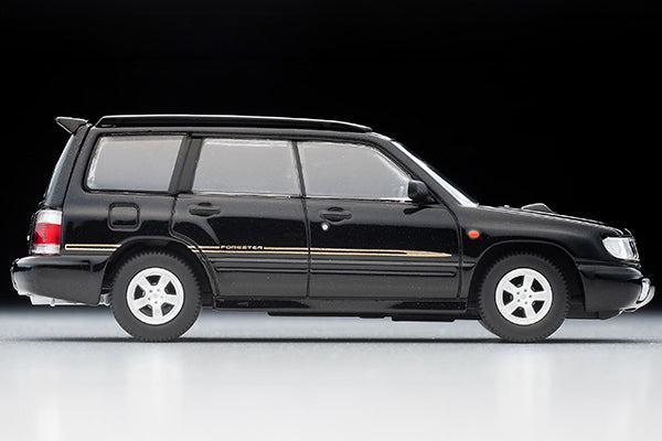 Mô hình xe Tomyca Limited Vintage TLV 1:64 Subaru Forester S/tb (black) 1997 model | LV-N327a
