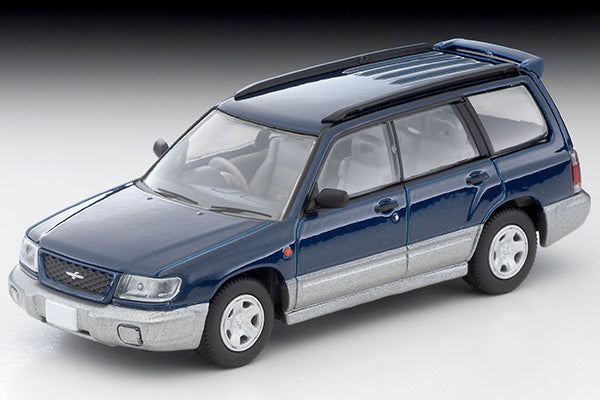 Mô hình xe Tomyca Limited Vintage TLV 1:64 Subaru Forester C/20 (navy/gray) 1997 model | LV-N328a