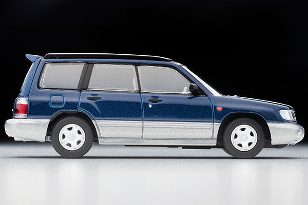 Mô hình xe Tomyca Limited Vintage TLV 1:64 Subaru Forester C/20 (navy/gray) 1997 model | LV-N328a