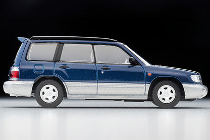 Mô hình xe Tomyca Limited Vintage TLV 1:64 Subaru Forester C/20 (navy/gray) 1997 model | LV-N328a