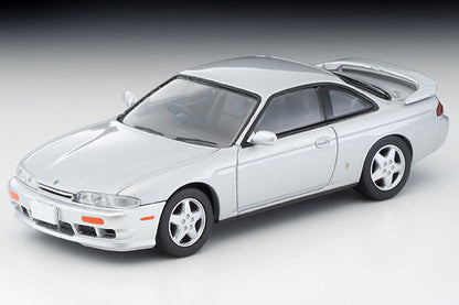 Mô hình xe Tomyca Limited Vintage TLV 1:64 Nissan Silvia K's Aero 1995 model (silver) | LV-N333b