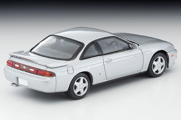 Mô hình xe Tomyca Limited Vintage TLV 1:64 Nissan Silvia K's Aero 1995 model (silver) | LV-N333b