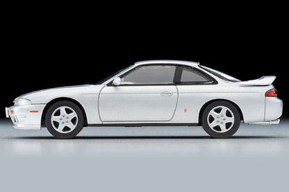 Mô hình xe Tomyca Limited Vintage TLV 1:64 Nissan Silvia K's Aero 1995 model (silver) | LV-N333b