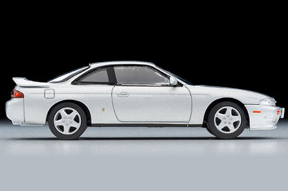 Mô hình xe Tomyca Limited Vintage TLV 1:64 Nissan Silvia K's Aero 1995 model (silver) | LV-N333b