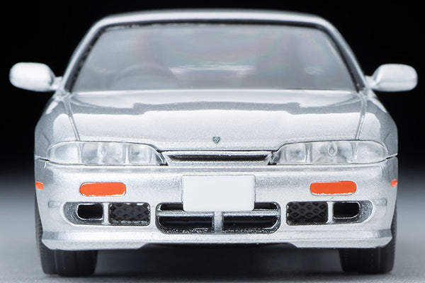 Mô hình xe Tomyca Limited Vintage TLV 1:64 Nissan Silvia K's Aero 1995 model (silver) | LV-N333b