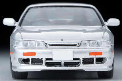 Mô hình xe Tomyca Limited Vintage TLV 1:64 Nissan Silvia K's Aero 1995 model (silver) | LV-N333b