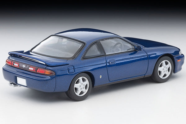Mô hình xe Tomyca Limited Vintage TLV 1:64 Nissan Silvia K's Aero (Purple Blue) 1995 model | LV-N333c