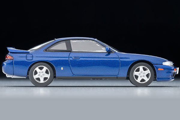 Mô hình xe Tomyca Limited Vintage TLV 1:64 Nissan Silvia K's Aero (Purple Blue) 1995 model | LV-N333c