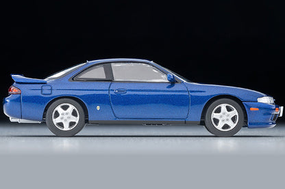 Mô hình xe Tomyca Limited Vintage TLV 1:64 Nissan Silvia K's Aero (Purple Blue) 1995 model | LV-N333c