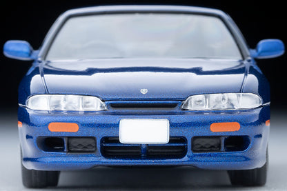 Mô hình xe Tomyca Limited Vintage TLV 1:64 Nissan Silvia K's Aero (Purple Blue) 1995 model | LV-N333c