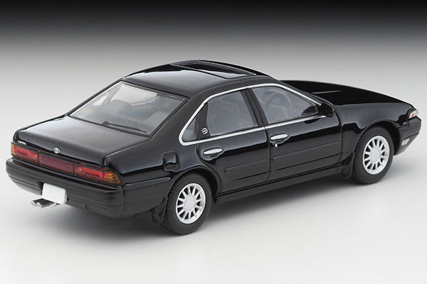 Mô hình xe Tomyca Limited Vintage TLV 1:64 Nissan Cefiro Sport Cruising (black) 1988 model | LV-N335b