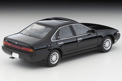 Mô hình xe Tomyca Limited Vintage TLV 1:64 Nissan Cefiro Sport Cruising (black) 1988 model | LV-N335b