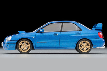 Mô hình xe Tomyca Limited Vintage TLV 1:64 Subaru Impreza WRX STi (blue) 2003 model | LV-N336a