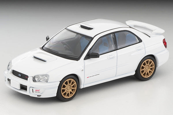 Mô hình xe Tomyca Limited Vintage TLV 1:64 Subaru Impreza WRX STi spec C (white) 2003 model | LV-N337a