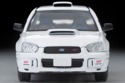 Mô hình xe Tomyca Limited Vintage TLV 1:64 Subaru Impreza WRX STi spec C (white) 2003 model | LV-N337a