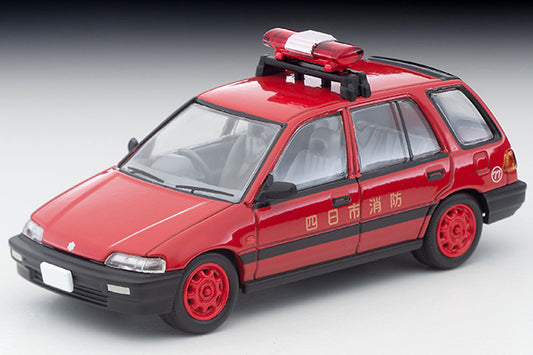 Mô hình xe Tomyca Limited Vintage TLV 1:64 Honda Civic Pro Fire Department Public Relations Vehicle | LV-N339a