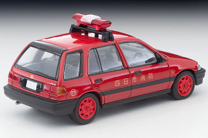 Mô hình xe Tomyca Limited Vintage TLV 1:64 Honda Civic Pro Fire Department Public Relations Vehicle | LV-N339a