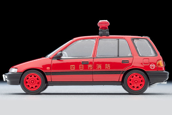 Mô hình xe Tomyca Limited Vintage TLV 1:64 Honda Civic Pro Fire Department Public Relations Vehicle | LV-N339a