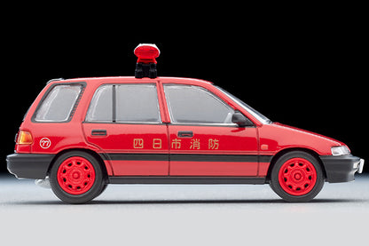 Mô hình xe Tomyca Limited Vintage TLV 1:64 Honda Civic Pro Fire Department Public Relations Vehicle | LV-N339a