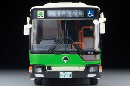 Mô hình xe Tomyca Limited Vintage TLV 1:64 Mitsubishi Fuso Aero Star Non-step bus (Tokyo Metropolitan Bureau of Transportation) Toei Bus 100th Anniversary Commemorative Wrapping, commonly known as Knuckle Line | LV-N342a