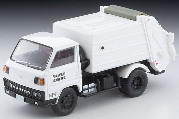 Mô hình xe Tomyca Limited Vintage TLV 1:64 Mitsubishi Fuso Canter Cleaning Truck (White) with Figure | LV-N343b