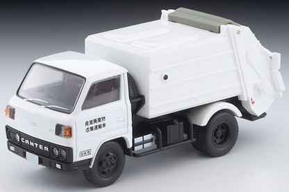 Mô hình xe Tomyca Limited Vintage TLV 1:64 Mitsubishi Fuso Canter Cleaning Truck (White) with Figure | LV-N343b