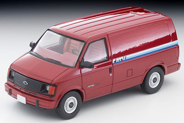 Mô hình xe Tomyca Limited Vintage TLV 1:64 Chevrolet Astro Van (red) | LV-N344a