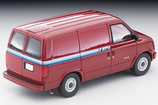 Mô hình xe Tomyca Limited Vintage TLV 1:64 Chevrolet Astro Van (red) | LV-N344a