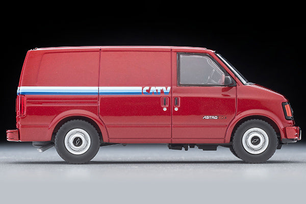 Mô hình xe Tomyca Limited Vintage TLV 1:64 Chevrolet Astro Van (red) | LV-N344a