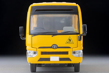 Mô hình xe Tomyca Limited Vintage TLV 1:64 Toyota Coaster Child Car (Yellow) | LV-N348a